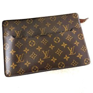 Louis Vuitton Vintage Authenticated Toiletry 15 Pouch Monogram Canvas France‎